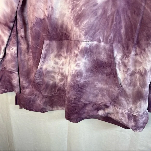 RBX Purple Tie-Dye Hoodie Size Medium NWOT - Picture 8 of 12